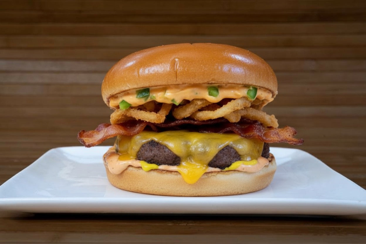 Hamburguesa Caprichosa. Angus 100%. 180 grs.