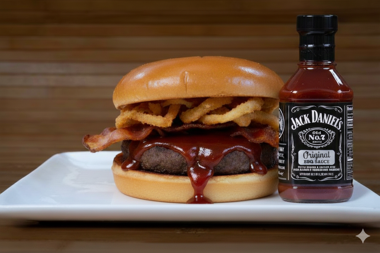 NOVEDAD Hamburguesa BBQ Jack Daniel,s 180 gr.