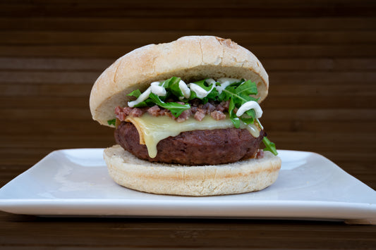 Hamburguesa BLACK ANGUS. CERTIFICADA E.E.U.U. 180 grs