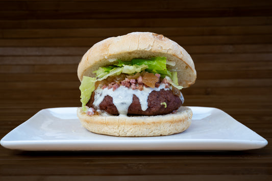 Hamburguesa Roque Burguer. Vacuno 100%. 180 grs.