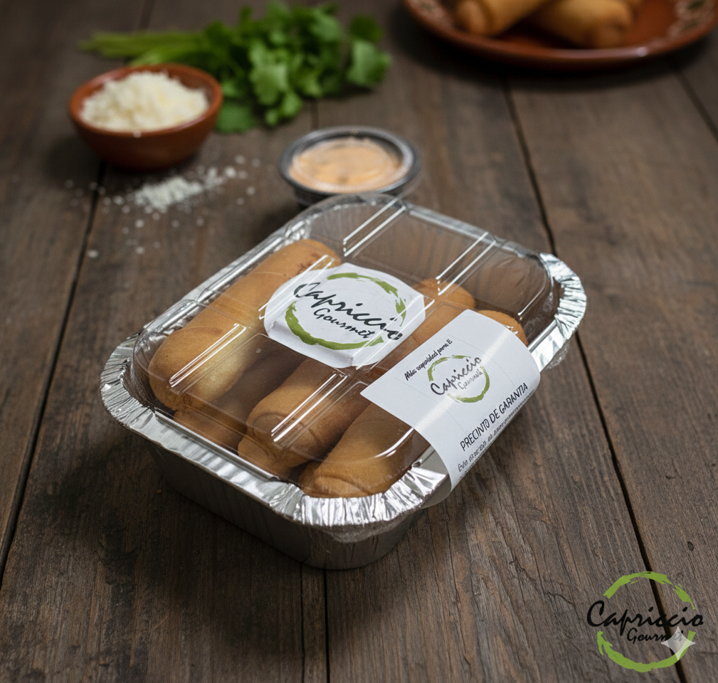 Tequeños Venezolanos. 6 Unds. 250 Grs.