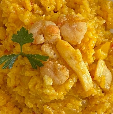 Arroz con marisco (catering) PrecioxKilo