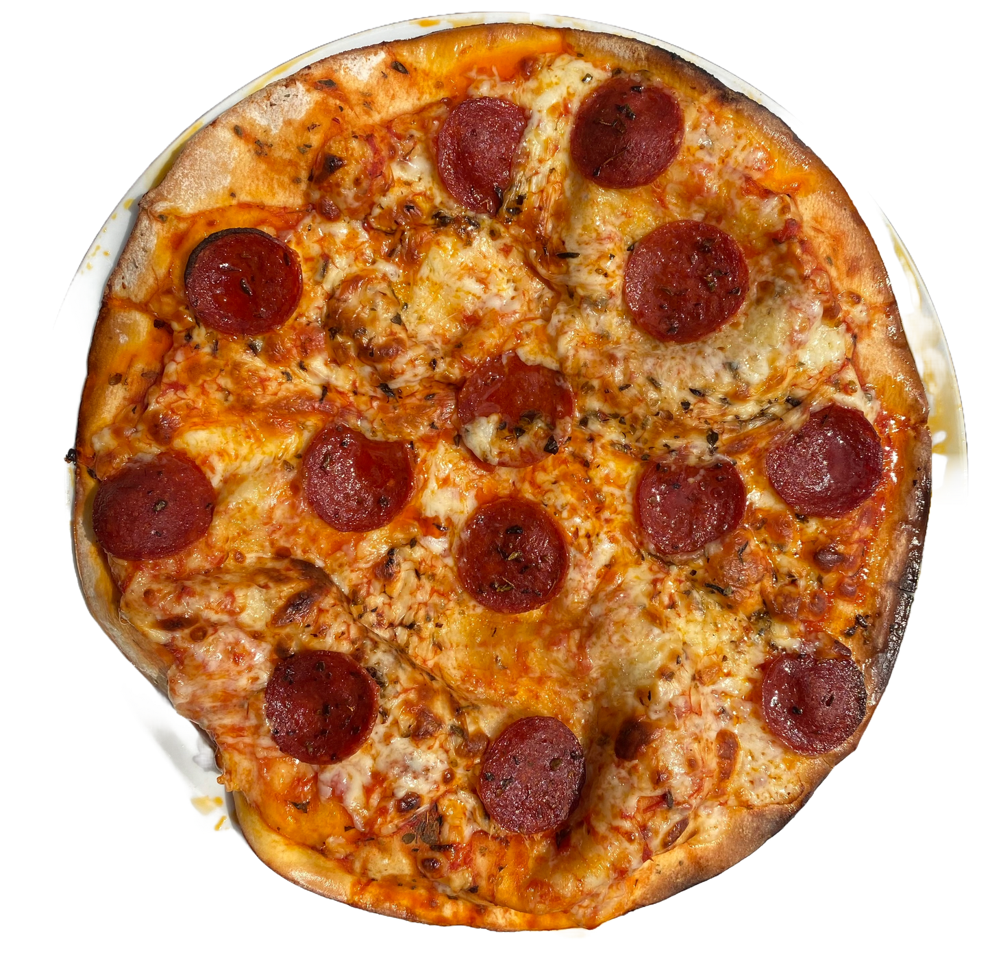 Pizza pepperoni 450grs