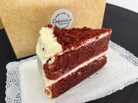 Tarta porción Red Velvet 250 Gr. DOMICILIO Ó RECOGER EN OBRADOR.