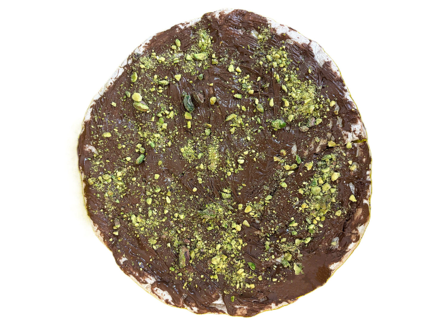 Pizza D,Dulce Nutella y pistachos 29 cm Ø