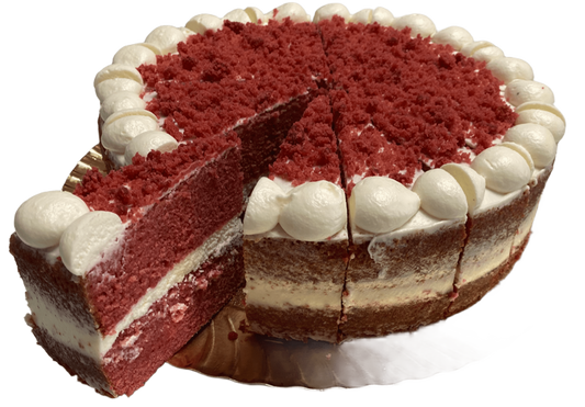 Tarta red Velvet PESO APROX. 2 Kg a 2,5 Kg. PREVIO ENCARGO Y SOLO RECOGER EN OBRADOR