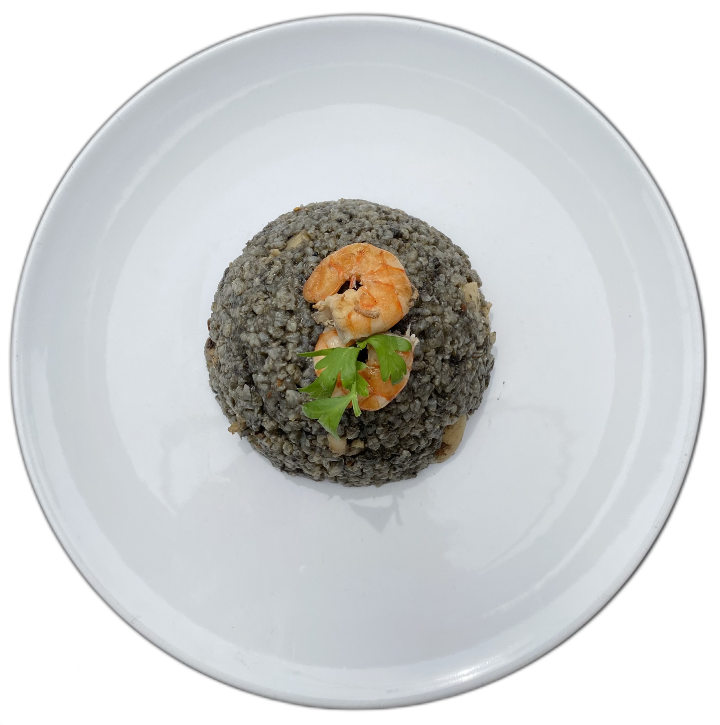 Arroz negro con calamares y langostinos 300grs