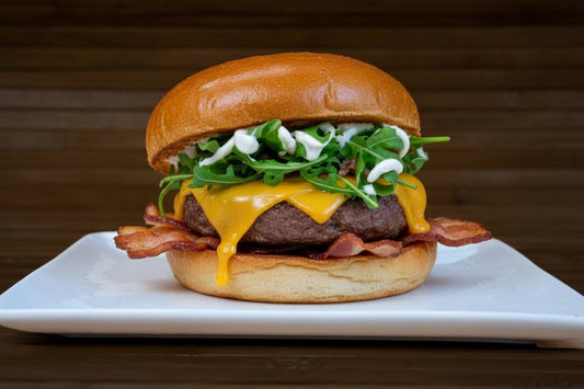 Hamburguesa BLACK ANGUS. CERTIFICADA E.E.U.U. 180 grs