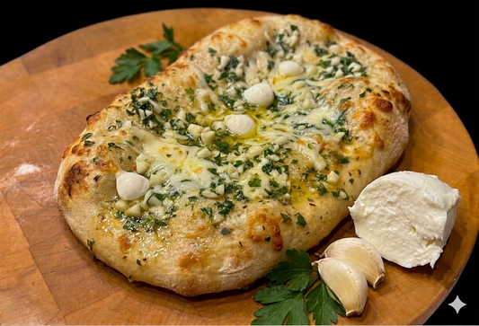 Pan de Ajo con queso 35 cm ⭖