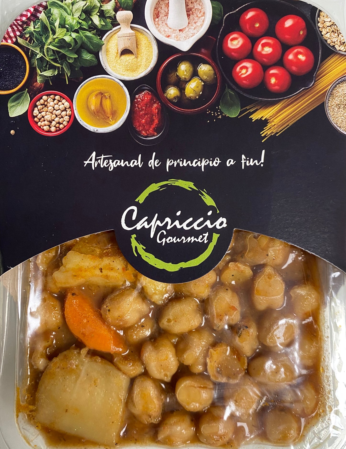 BARQUETA: Garbanzos con chocos 320grs