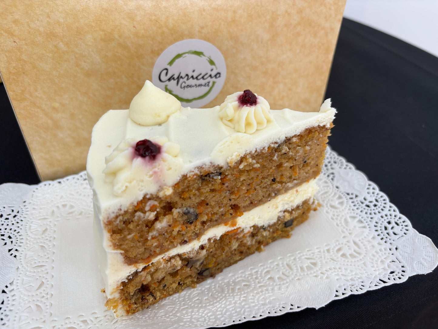 Tarta porción Zanahoria 330 Gr. DOMICILIO Ó RECOGER EN OBRADOR.