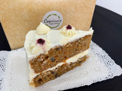 Tarta porción Zanahoria 330 Gr. DOMICILIO Ó RECOGER EN OBRADOR.