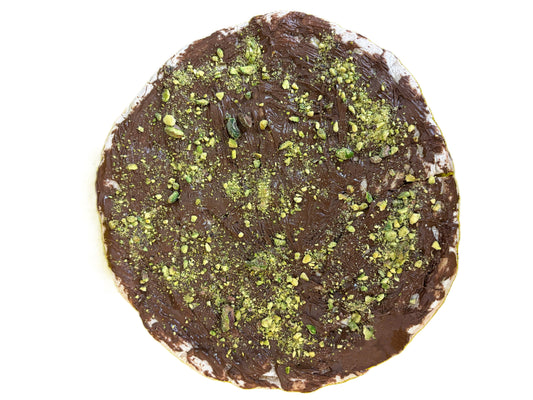 Pizza D,Dulce Nutella y pistachos 29 cm Ø