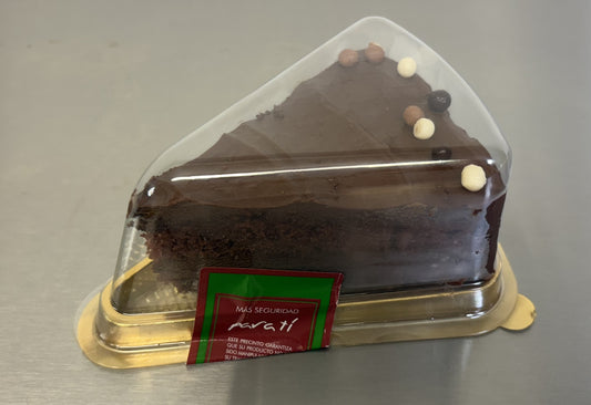 Tarta porción Chocolate 135 Gr. DOMICILIO Ó RECOGER EN OBRADOR.